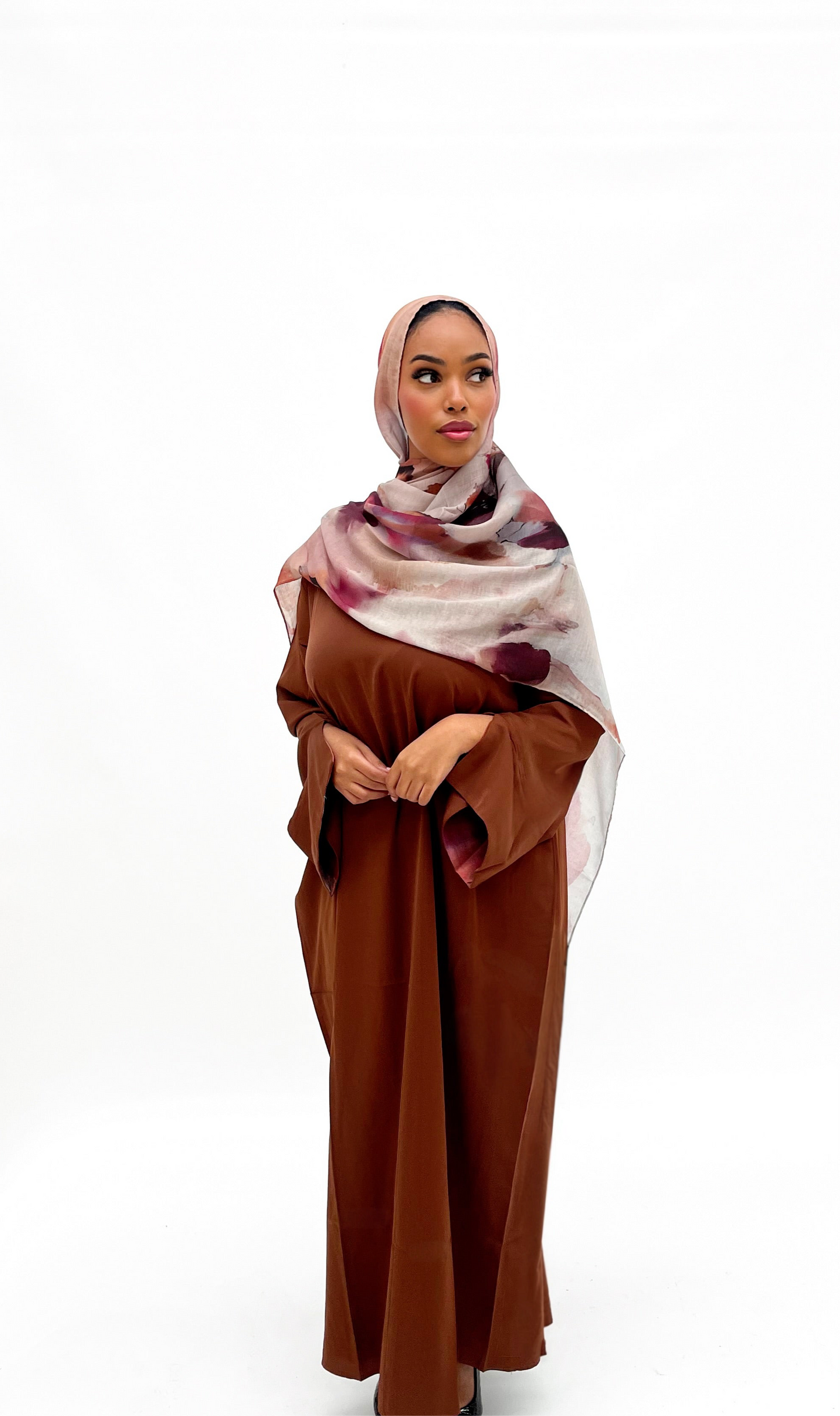 Printed Abaya