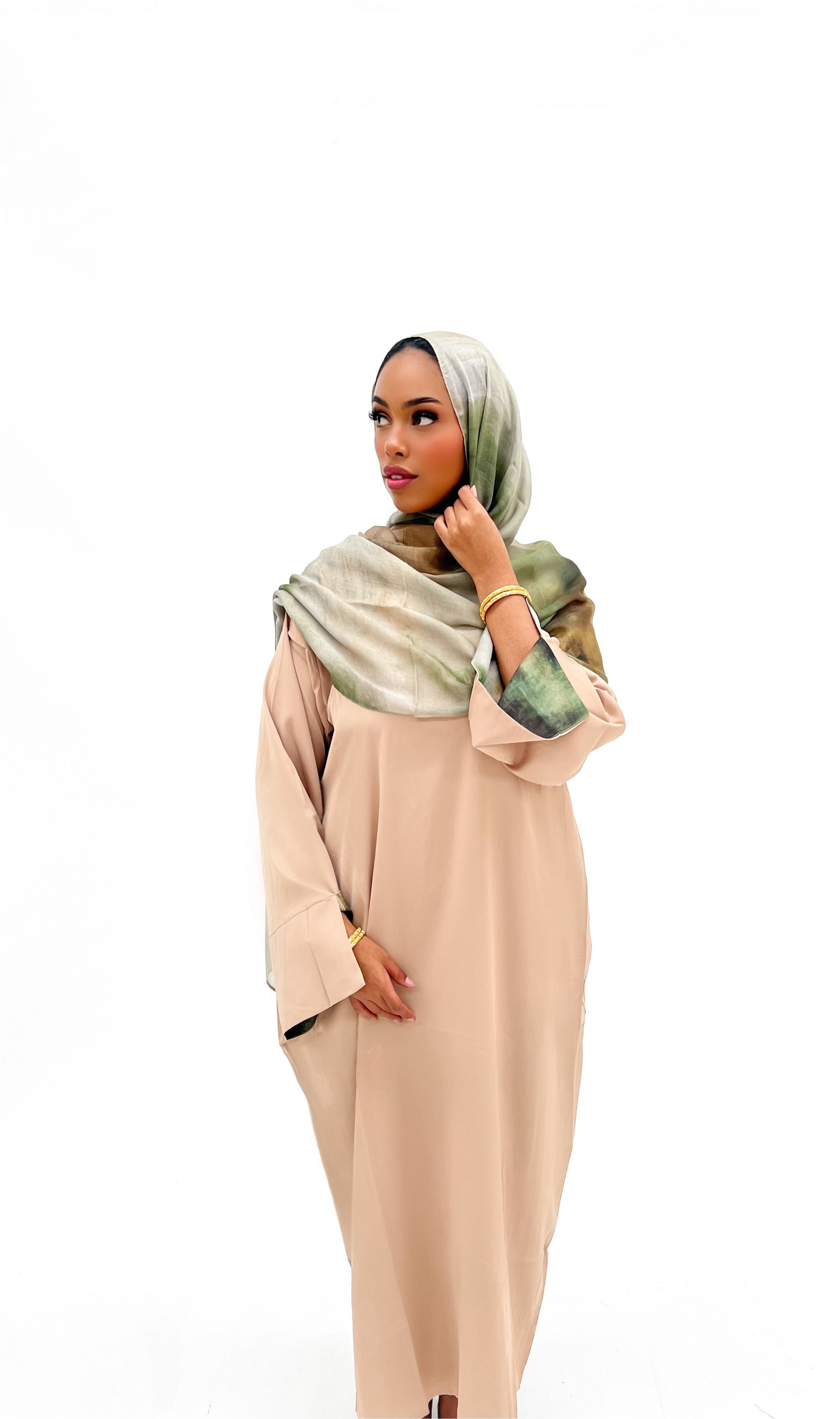Printed Abaya