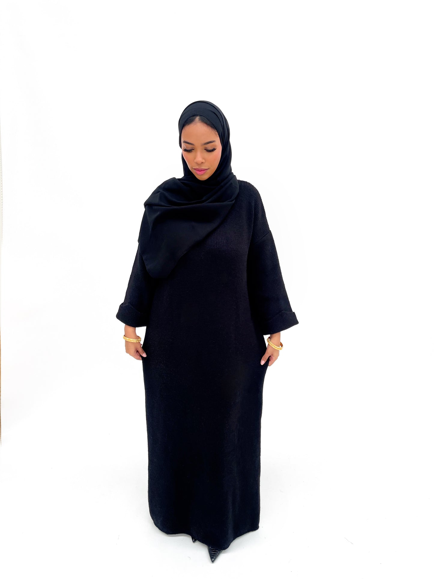 Knitted Abaya
