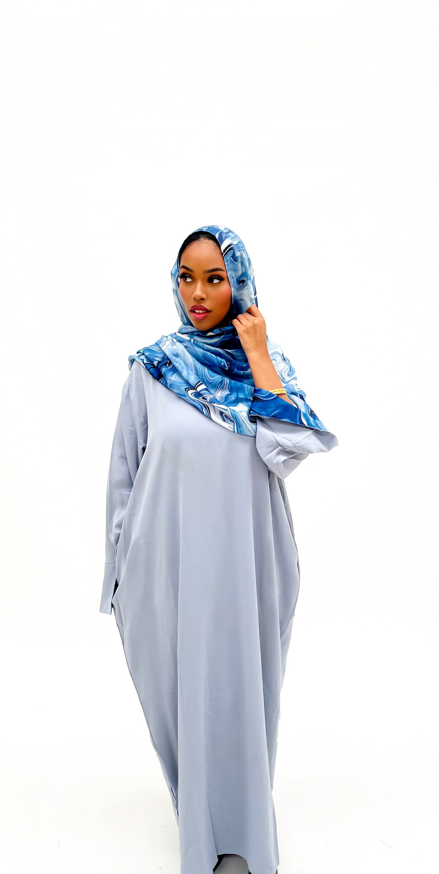 Printed Abaya