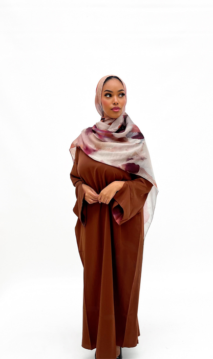 Printed Abaya