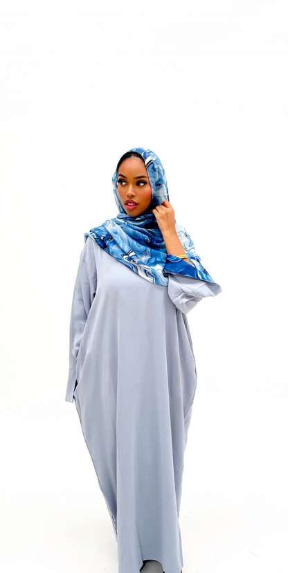 Printed Abaya